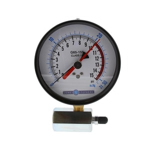 15 Lb Gas Test Assy W/ 4 In Face