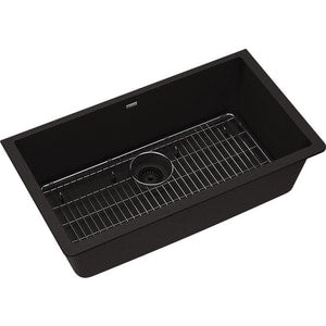 33X18 Qtz 1B Um Sink Kit Blac
