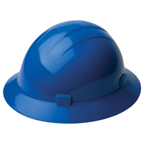 Full Brim Hard Hat Blue Rat