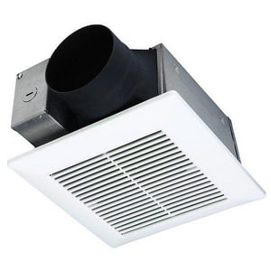 70 CFM Bathroom Exhaust Fan in White