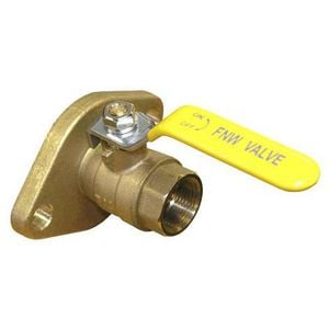 *Np 1-1/4 Ips Brs Iso Pump Flg Vlv