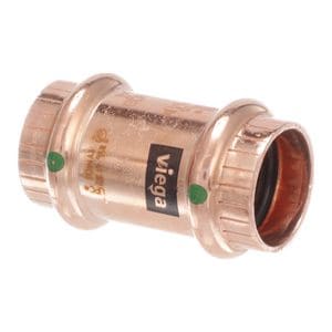3/4 in. Copper Press Coupling (Less Stop)
