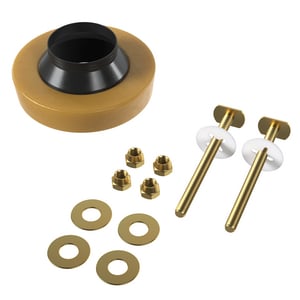 Wax Ring W/ Horn Xtra Wax W/ Blts