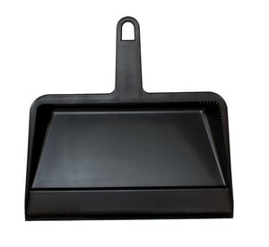 12 Hd Plas Dust Pan Blac