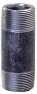 1-1/2X5-1/2 Blk Stl Nip