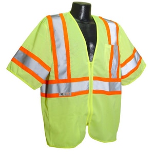 Mesh Saf Vest Cl3 Hvgr Xlg