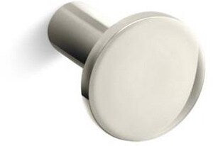 Cabinet Knob in Vibrant Polished Nickel