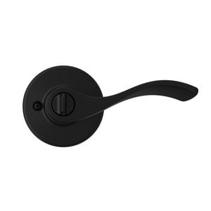 Keyed Lever in Matte Black