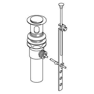Mcp Mtl Drn Rnd Knob