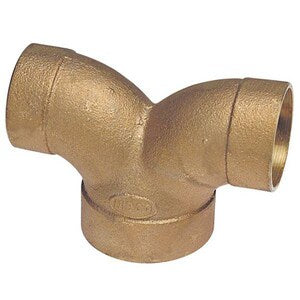 1-1/2 Dwv Cast Cxcxc Dbl 90 Ell