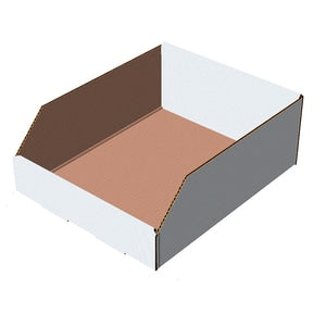 6X12 Crdbrd Bin Box Whit 25/Pk