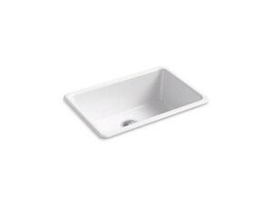 27X19 0H 1B Ci Frmd Kitc Sink Whit