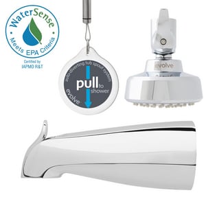 Single Function Showerhead in Chrome