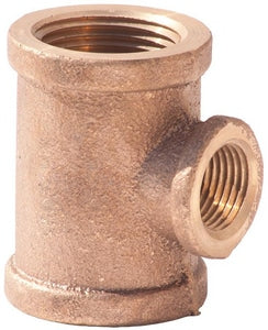 Lf 1/2X1/2X3/4 Brs Red Tee