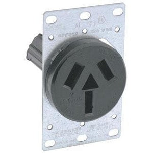 50A Flush Mtg Rnge Recept