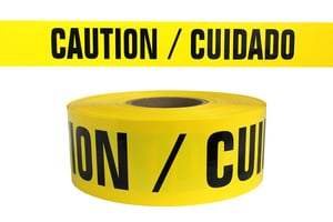 3X1000 Barr Tape Caution Yell