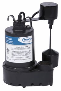 3/10Hp Ci Sump Pump W/ Vert Swch