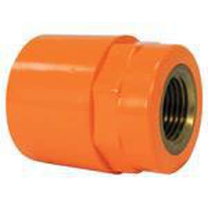 3/4 x 1/2 in. Slip x FPT Schedule 80 Extra Heavy 175 psi CPVC Sprinkler Head Adapter in Orange