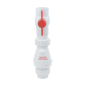 2 Pvc Bv Chk Vlv Union Quiet