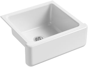 24X22 Ci Uc 1B Kitc Sink Whit
