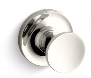1 Robe Hook in Vibrant Polished Nickel