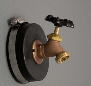 6 Rub Test Cap W/ Hose Bibb