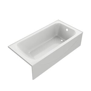 60X30 Rh Acr Tub W/Skt *Hillsbor Wh