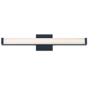 16W 1-Light Vanity Fixture in Black