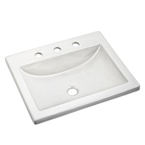21X17-3/4 Vc 8 Cc Di Sink Whit