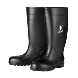 Rain/Mud Boot Blac Stl Toe Sz 10 Pr