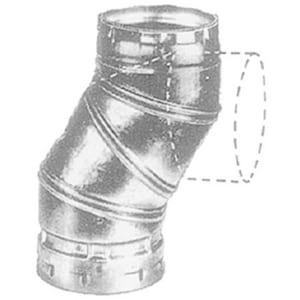 6 Type B Gas Vent Adj 90 Ell