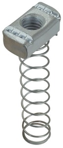 1/2 Pltd Chan Nut W/Long Sprg