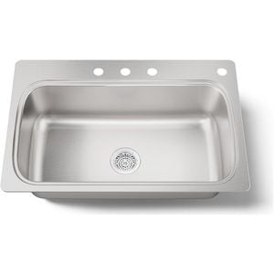 @ 33X22 4H 1B Ss Tm Kitc Sink Ss
