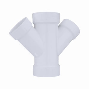 6X6X4X4 Pvc Dwv Dbl Wye