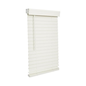 36X72 Whit 2 Faux Wood Crdl Blind