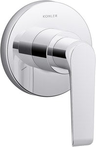 Single Handle Diverter Valve Trim in Polished Chrome
