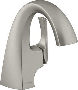 Single Handle Monoblock Bathroom Sink Faucet in Vibrant® Brushed Nickel
