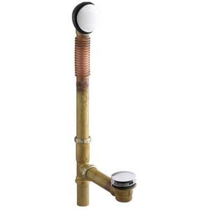 @ Brs Toe Tap Bath Drn *Clearf