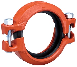 3 in. Orange Enamel Gasket Ductile Iron Coupling