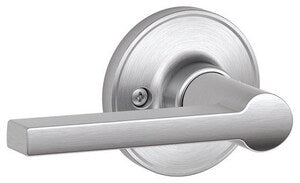 Solstice Lever Nn-Turning Lock In Satin Chrome
