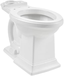 Elongated Toilet Bowl in White