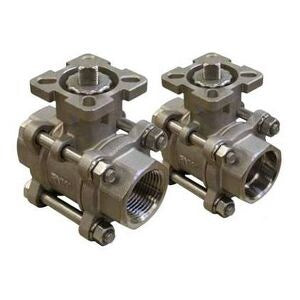 1 in Stainless Steel Full Port Socket Weld 1000# Ball Valve