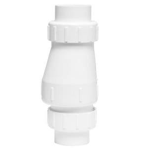 2 Pvc Soc T/U Chk Vlv 1/2# Sprg