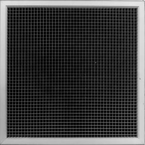 22X22 Alum T Bar Egg Crate Rtn