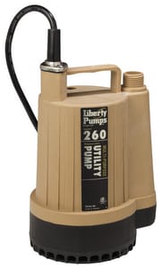 *Cvr* 260-2 1/6 Hp Utility Pump W/