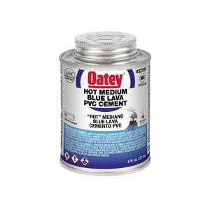 8 Oz Blue Lava Pvc Cmnt