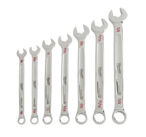 7 Pc Comb Wrch Set - Sae