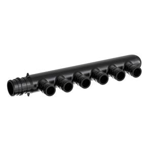 1 x 1/2 x 1/2 x 1/2 x 8-73/100 in. PEX Expansion 6-Port Manifold