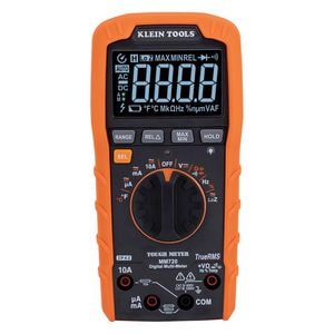 Digital Multimeter Trms Auto-Ranging 1000V Temp Low Impedance