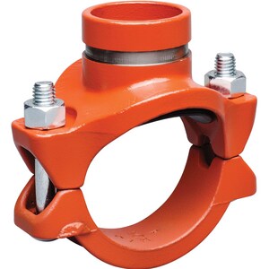 4X2-1/2 Ptd Grv Mech Tee 920